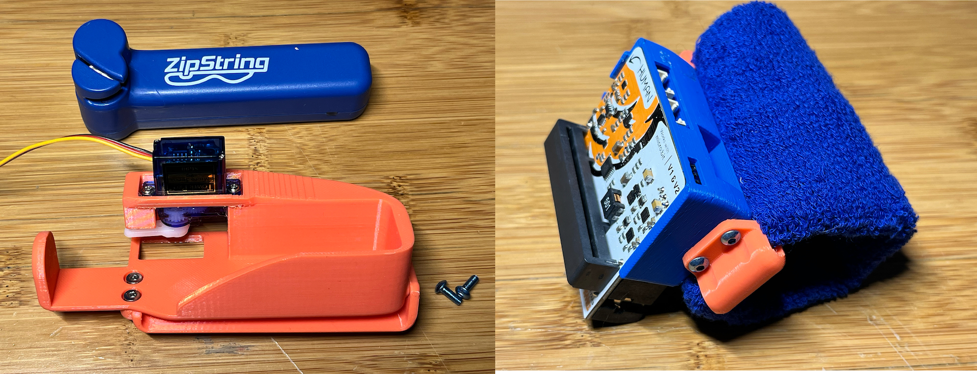 Wrist Mounted Brackets