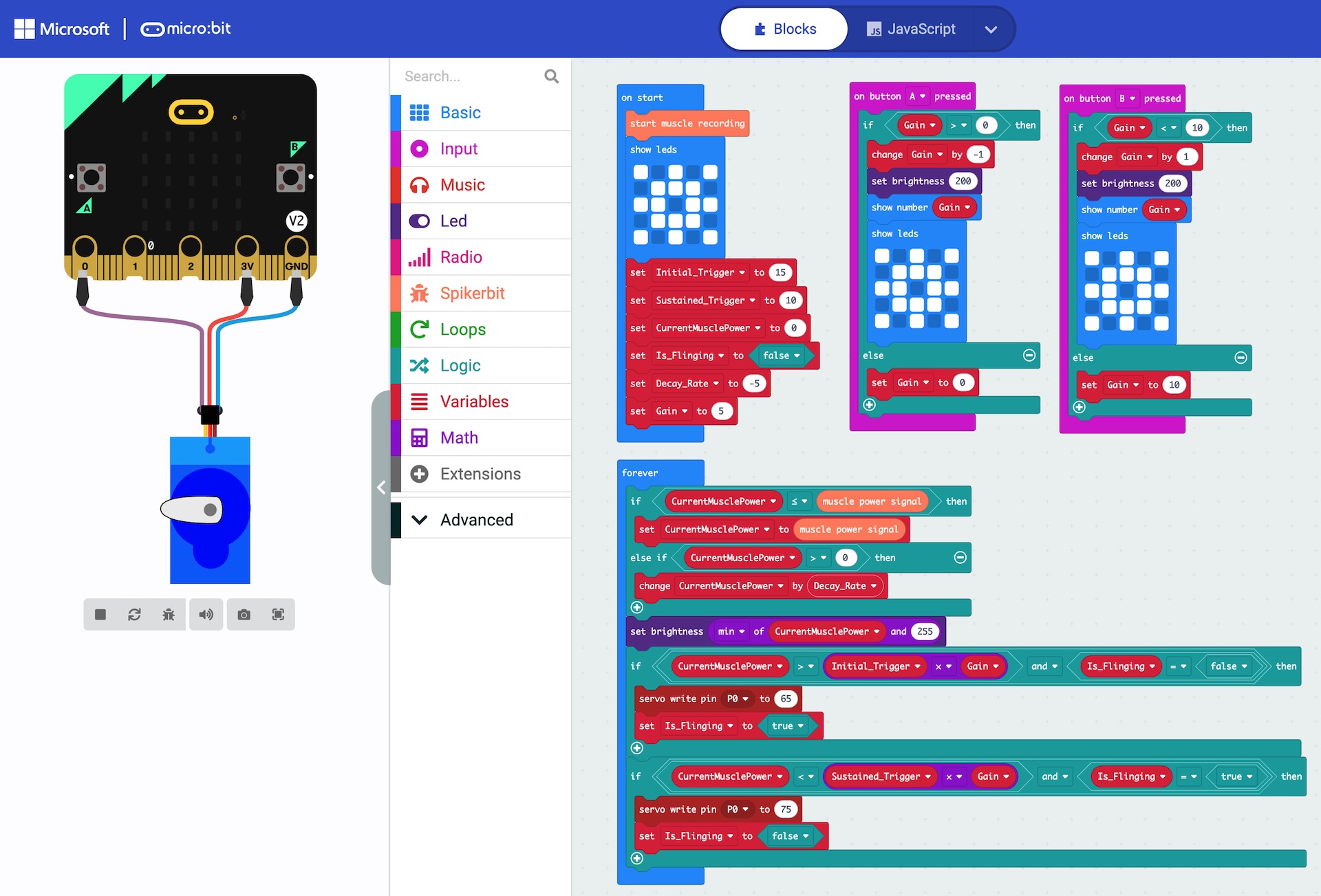 MakeCode Blocks