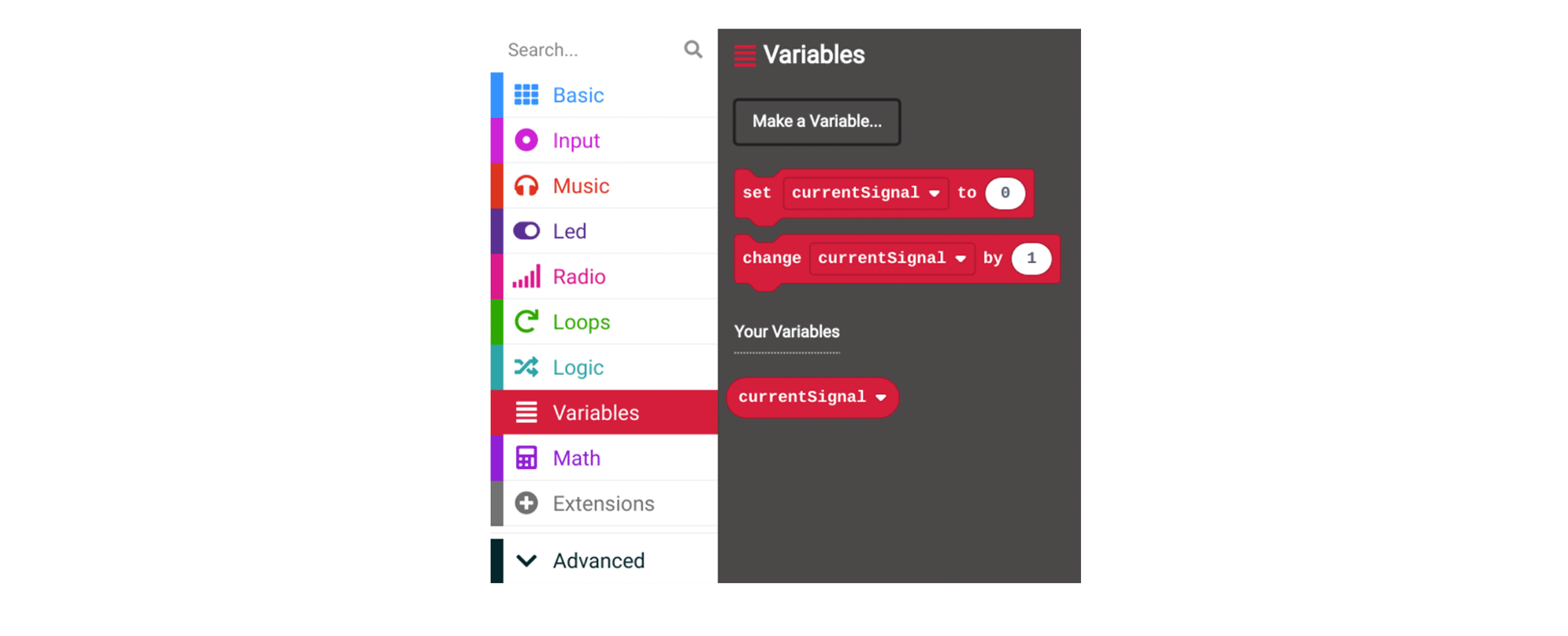 Add a Block Variable