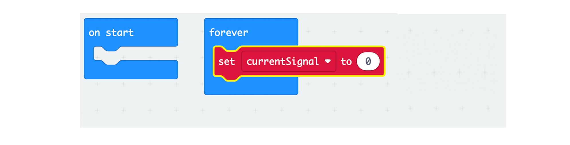 Add a Set Variable Block