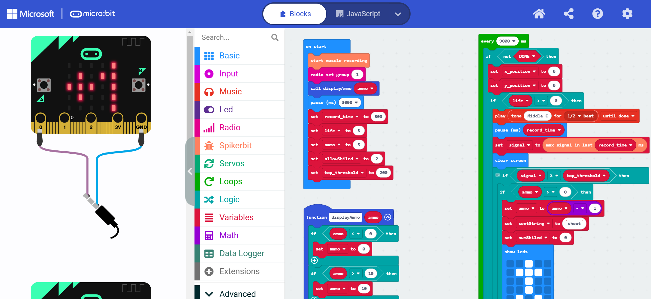 Picture(s) of block code