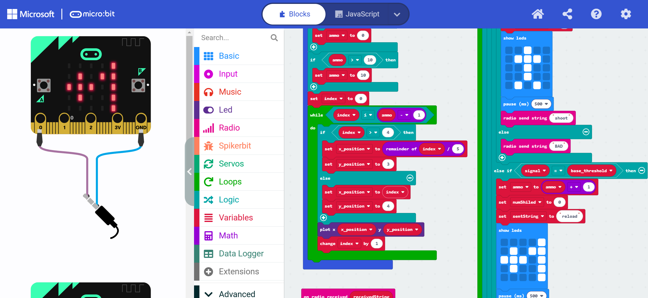 Picture(s) of block code