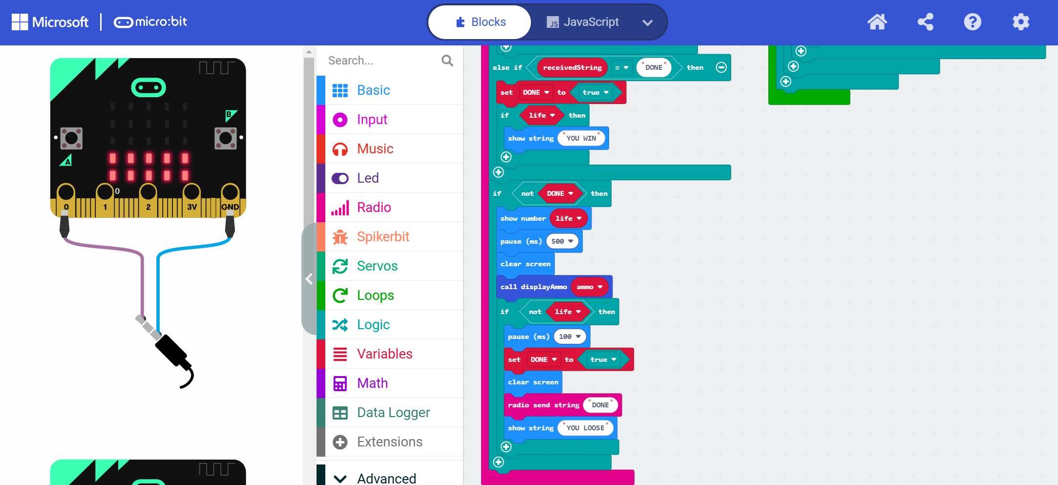 Picture(s) of block code