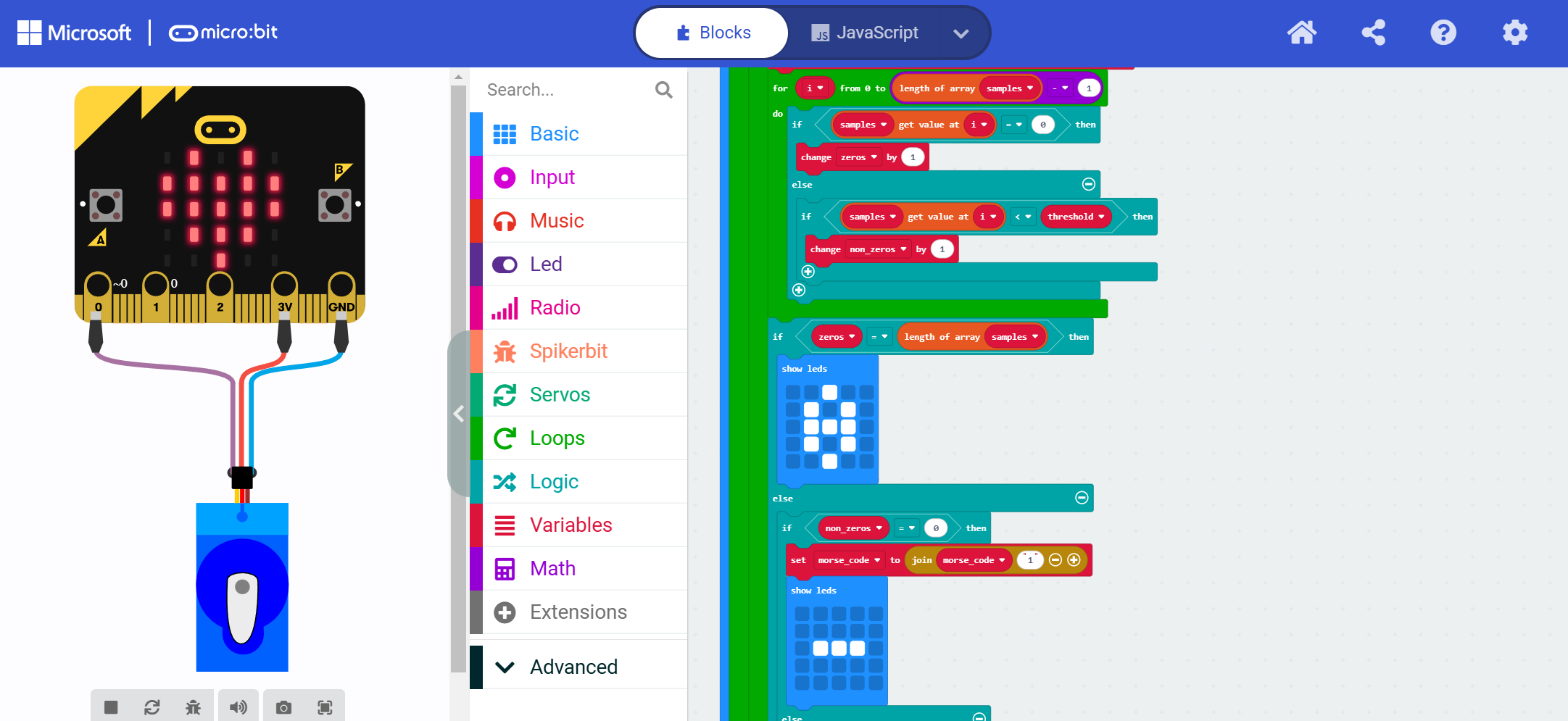 Picture(s) of block code