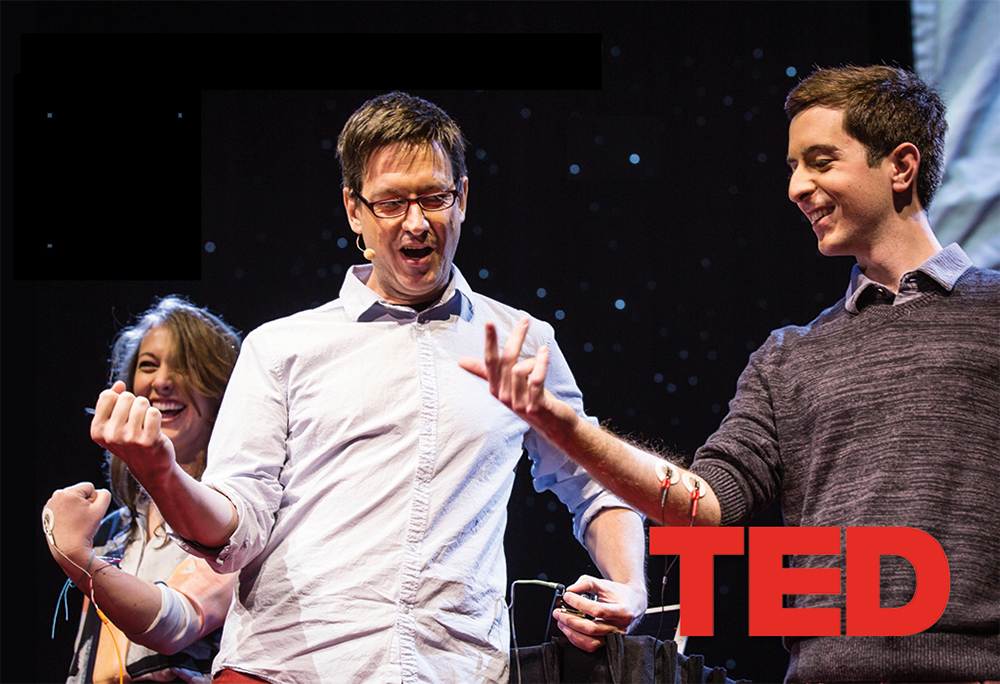 TED Talk demonstration of the Human-Human Interface