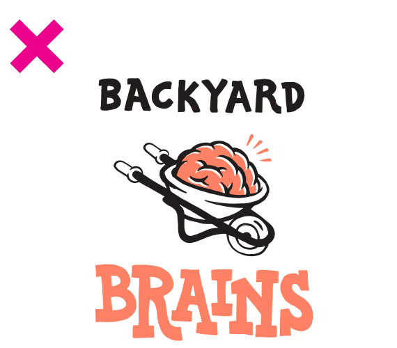 Logo elements incorrectly rearranged