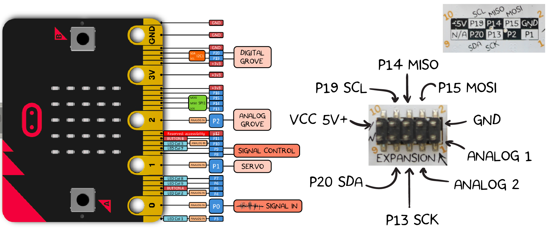 NeuroBit Pin Out